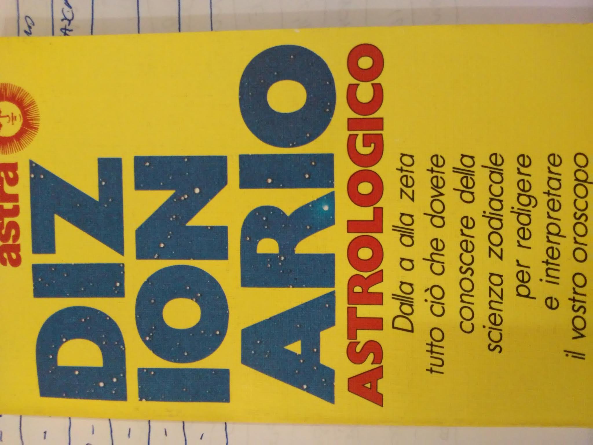 Dizionario Astrologico